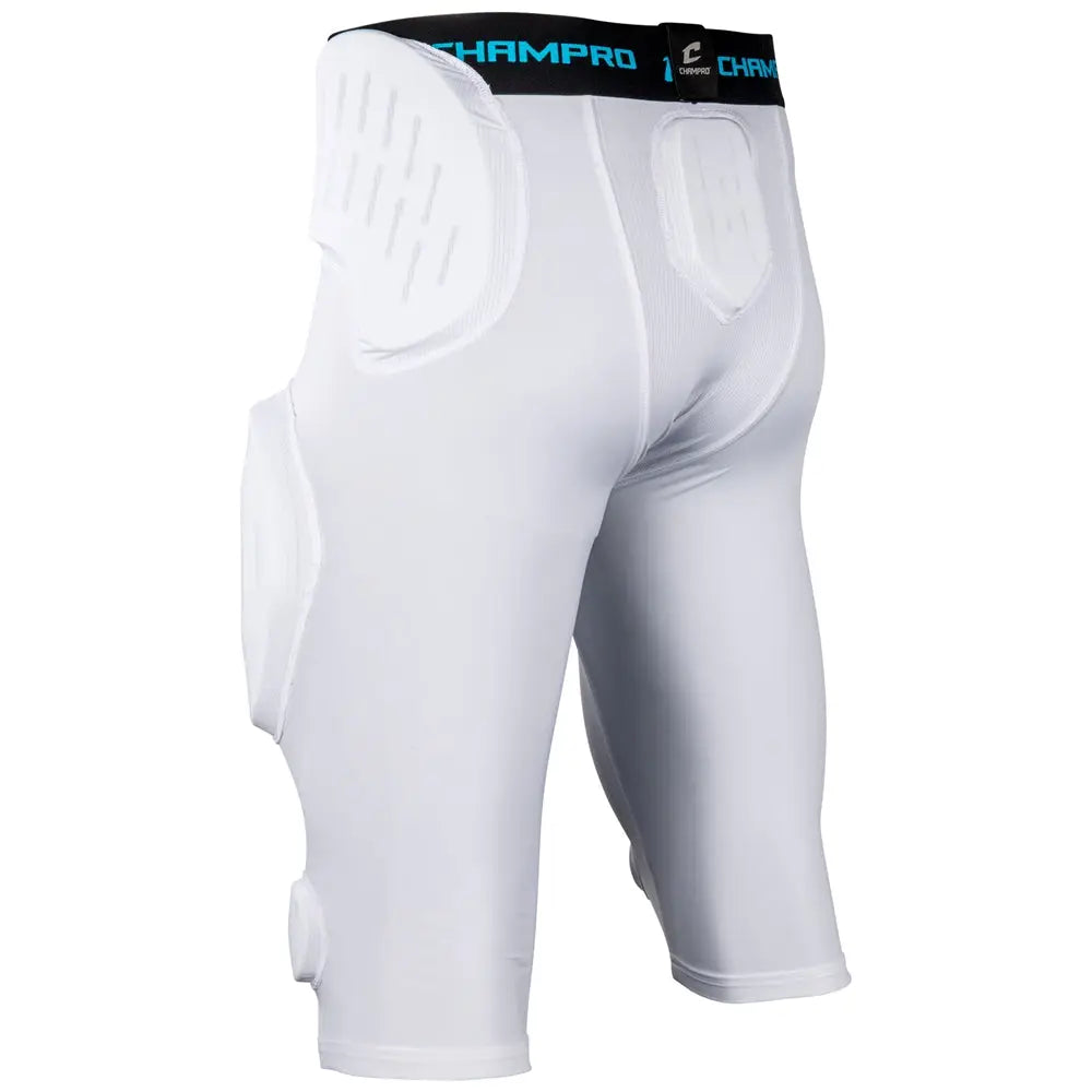 Champro Fpgu47 Formation 7-pad Girdle - White / Youth Xs
