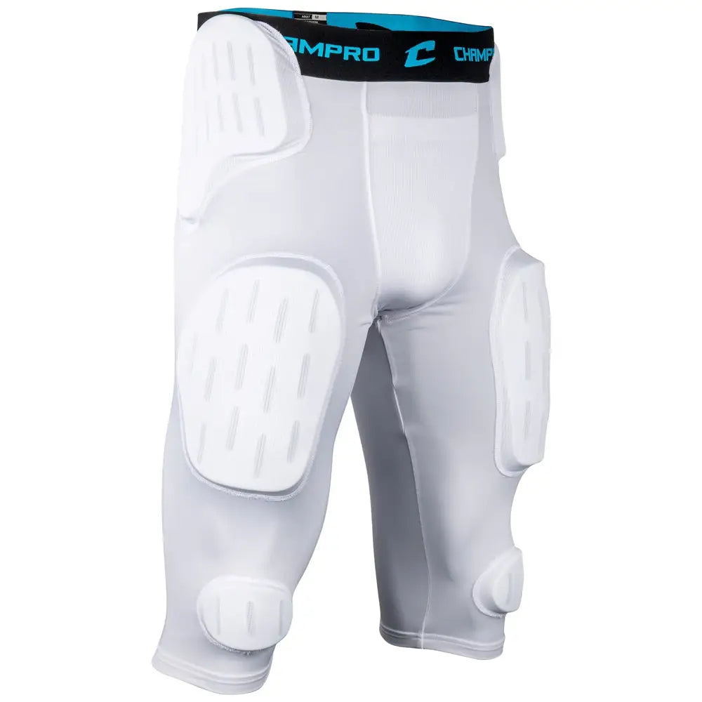 Champro Fpgu47 Formation 7-pad Girdle - White / Youth Xs