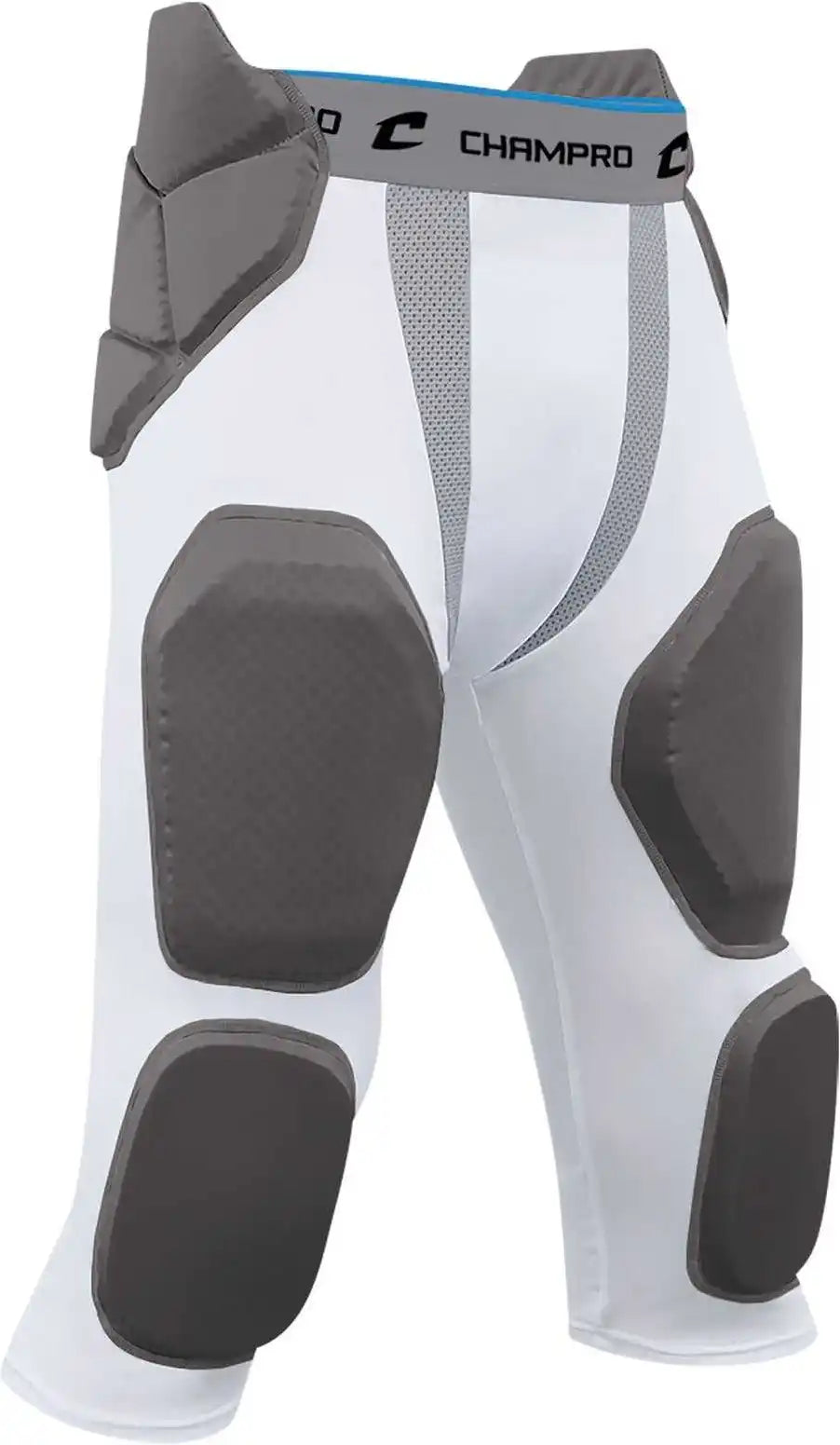 Champro Fpgu7 Man-up 7-pad Girdle - White