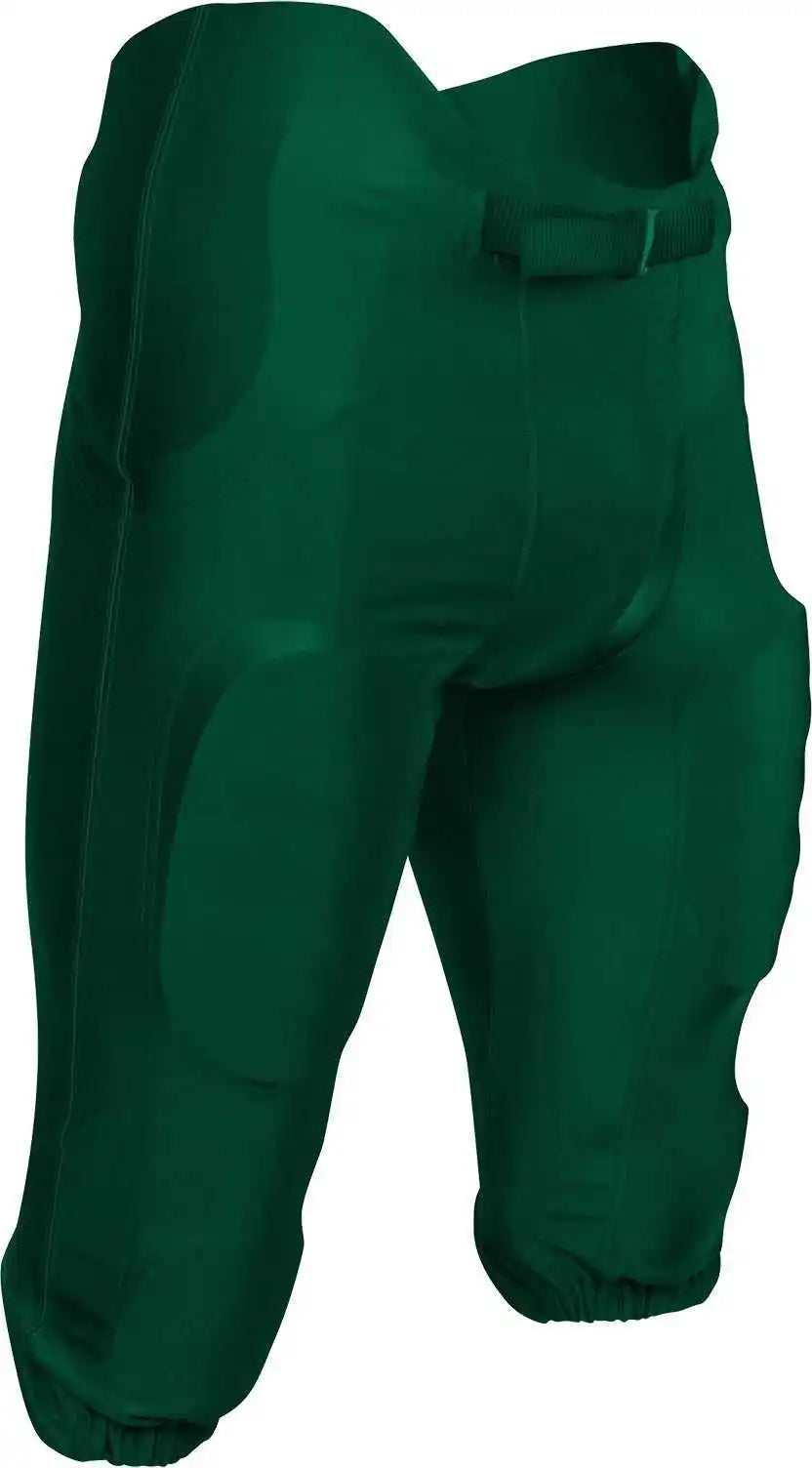 Champro Fpu19 Terminator 2 Integrated Football Pant with Built-in Pads - Forest