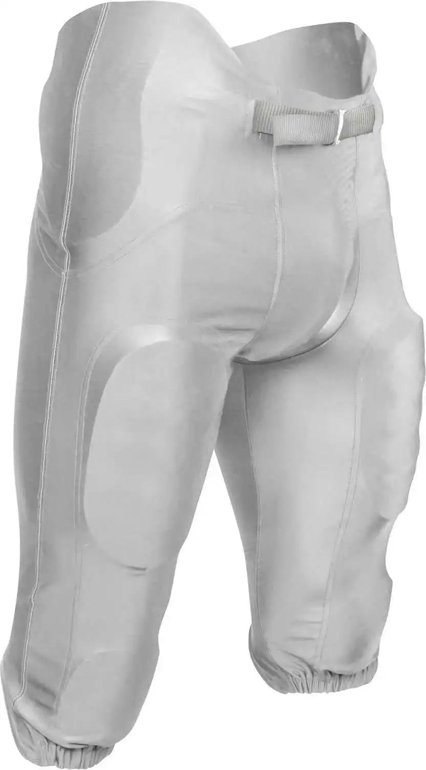Champro Fpu19 Terminator 2 Integrated Football Pant with Built-in Pads - White