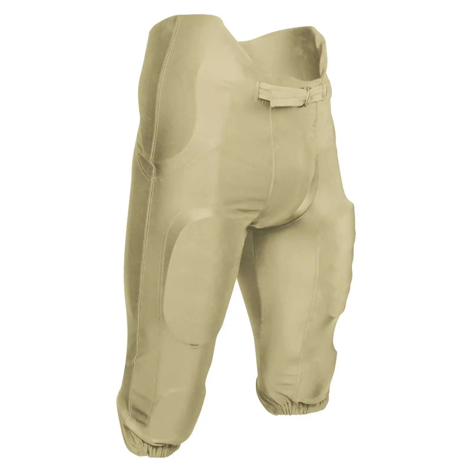 Champro Fpu21 Bootleg 2 Integrated Football Pant with Built-in Pads - Vegas Gold