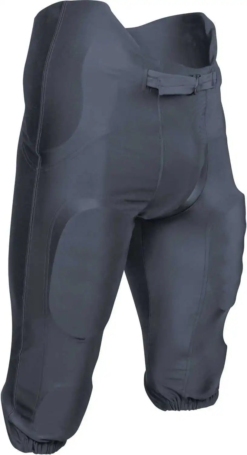 Champro Fpu21 Bootleg 2 Integrated Football Pant with Built-in Pads - Graphite