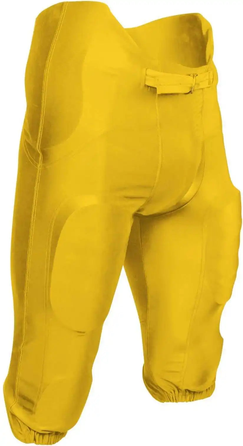 Champro Fpu21 Bootleg 2 Integrated Football Pant with Built-in Pads - Gold