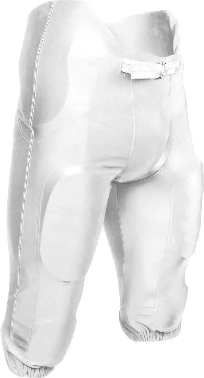 Champro Fpu21 Bootleg 2 Integrated Football Pant with Built-in Pads - White