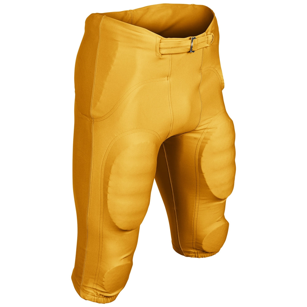 Champro Fpu31 Bootleg 3 Football Pants - Gold