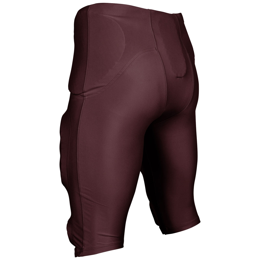 Champro Fpu31 Bootleg 3 Football Pants - Maroon