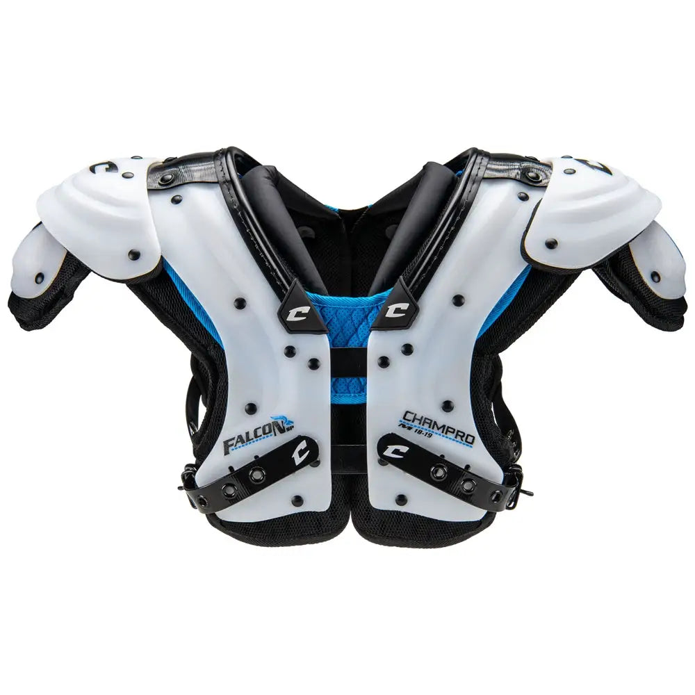 Champro Fspfsp Falcon Skill Shoulder Pad - Light Gray Black / 2xl