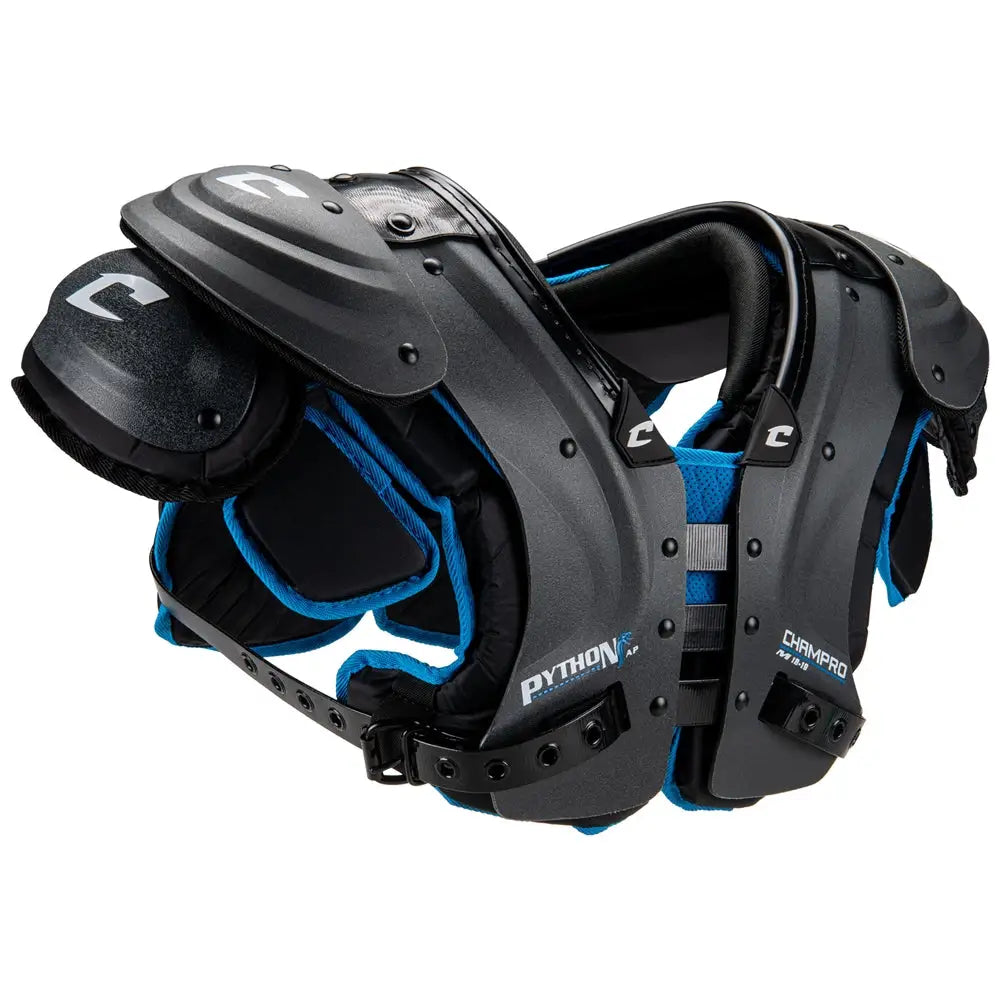 Champro Fsppap Python All-purpose Shoulder Pad - Black / 2xl