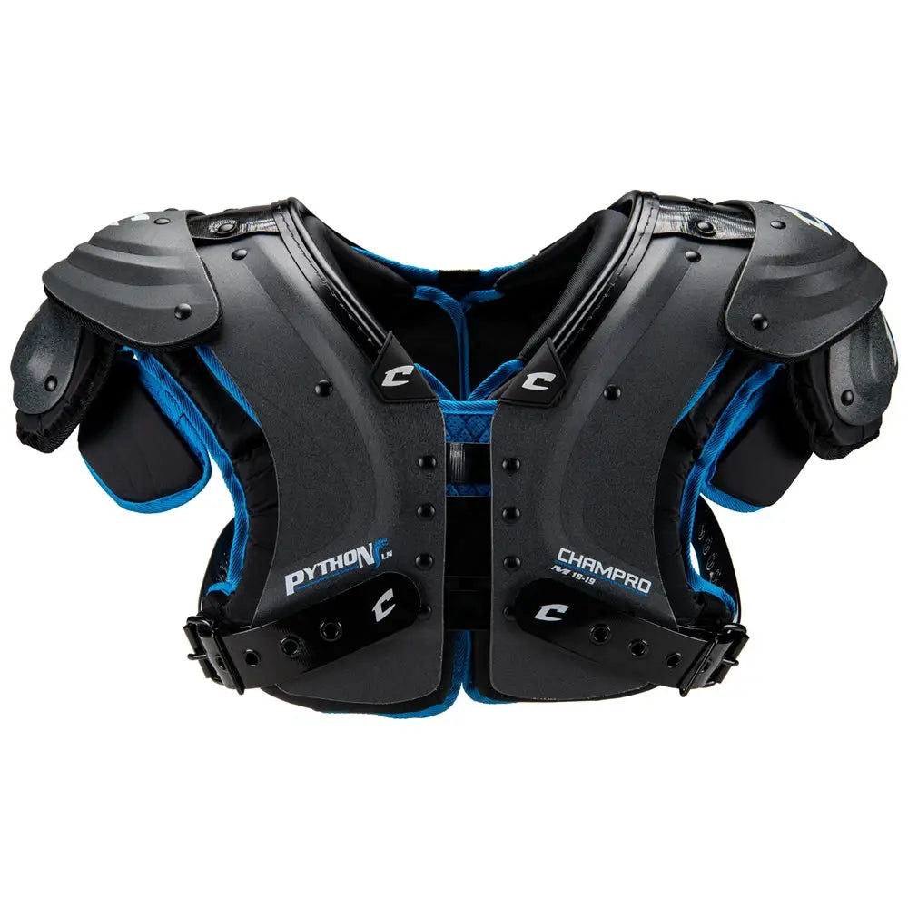 Champro Fsppln Python Lineman Shoulder Pad - Black / 2xl