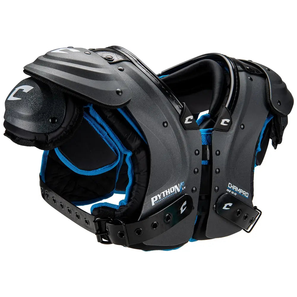 Champro Fsppln Python Lineman Shoulder Pad - Black / 2xl