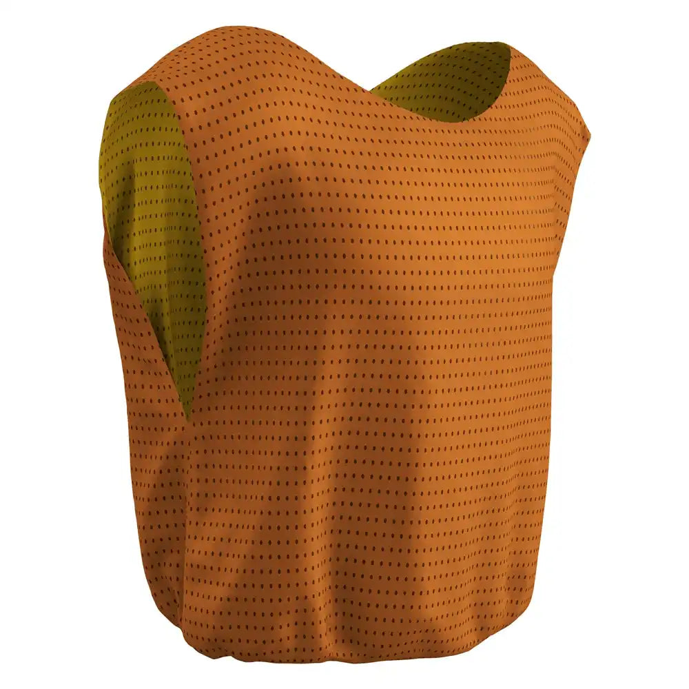 Champro Fv2 Reversible Scrimmage Vest Adult & Intermediate Orange Gold