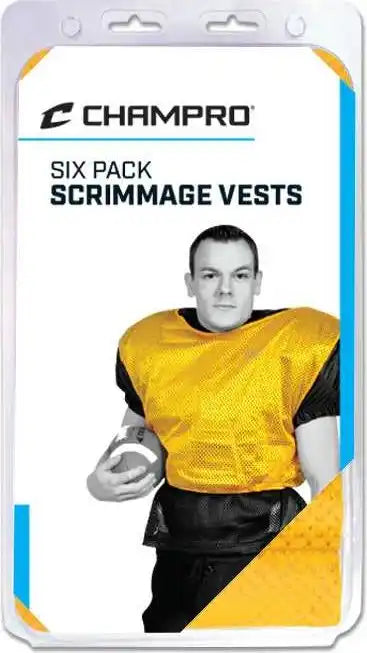 Champro Fv6 Scrimmage Vest Adult &amp; Intermediate 6 Pk - Kelly