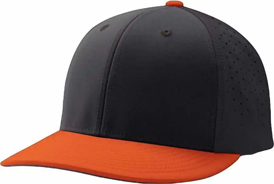 Champro Hc1 Ultima Cap Black Orange / 6 5/8’’ 7’’