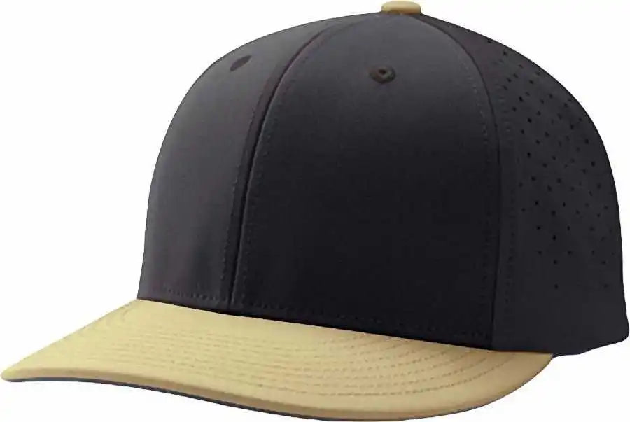 Champro Hc1 Ultima Cap - Black Vegas Gold - 6 5/8’’ - 7’’