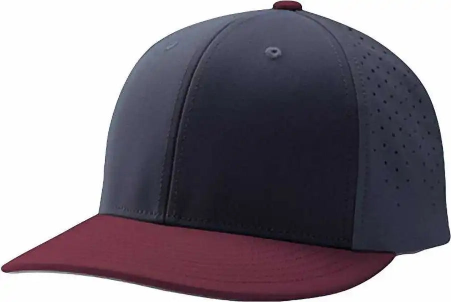 Champro Hc1 Ultima Cap - Graphite Maroon - Dark Gray / 6 5/8’’ - 7’’