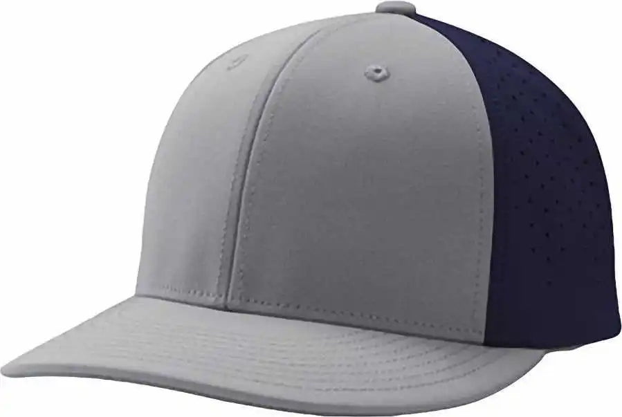 Champro Hc1 Ultima Cap - Grey Navy - Gray / 6 5/8’’ - 7’’