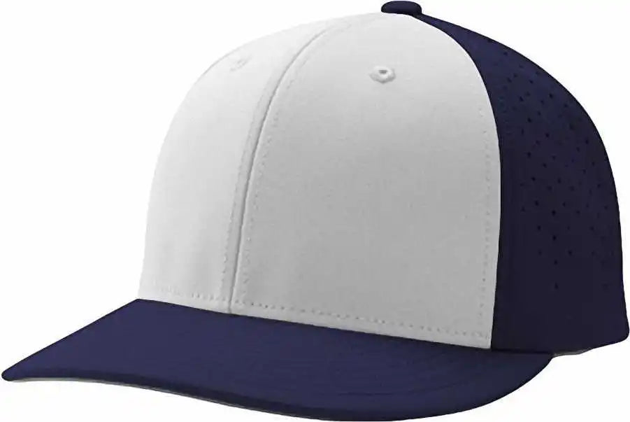 Champro Hc1 Ultima Cap - White Navy - 6 5/8’’ - 7’’