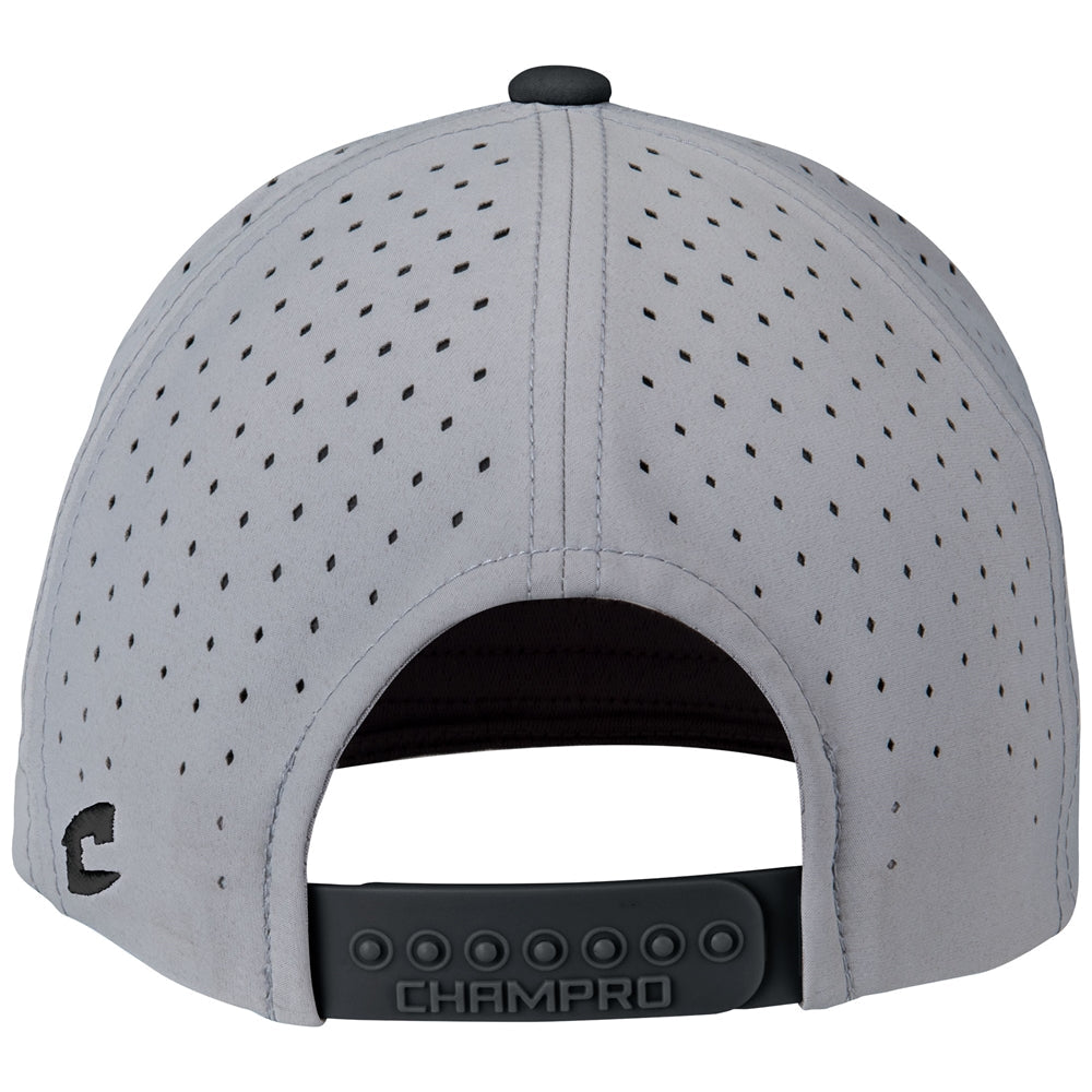 Champro Hc10 Ultima Snapback Cap - Grey Black
