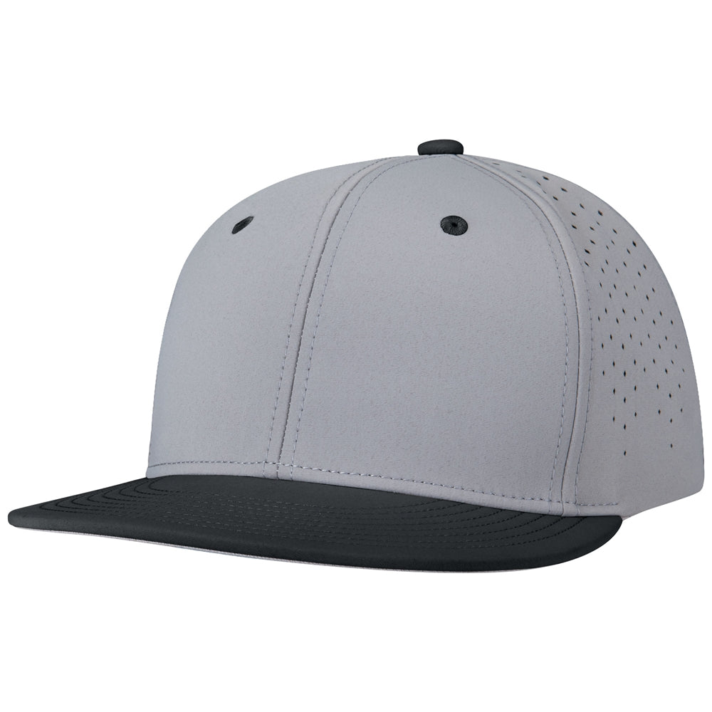 Champro Hc10 Ultima Snapback Cap - Grey Black