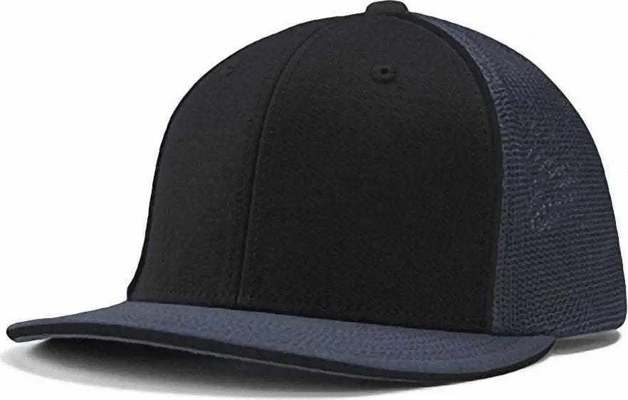 Champro Hc3 Varsity Trucker Cap - Black Graphite