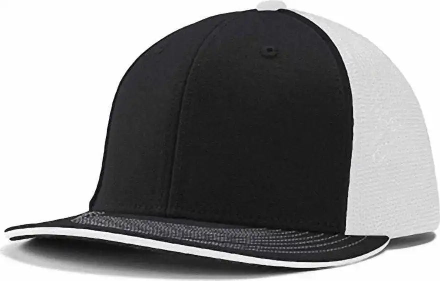 Champro Hc3 Varsity Trucker Cap - Black White - 6 5/8’’ - 7’’