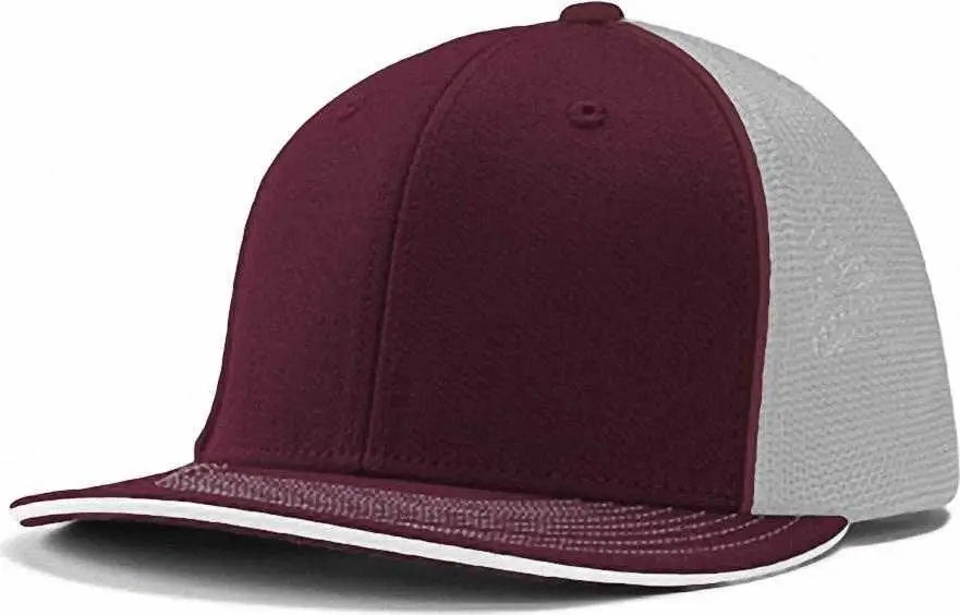 Champro Hc3 Varsity Trucker Cap - Maroon White