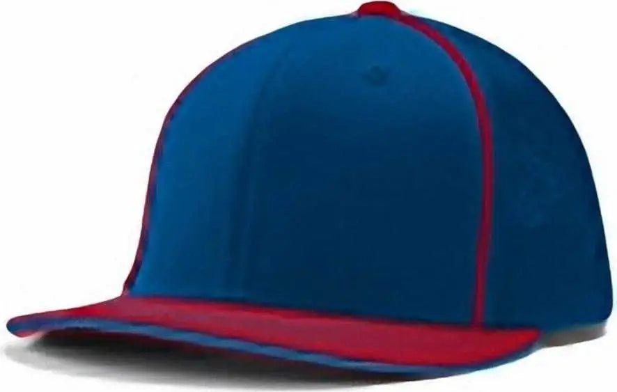 Champro Hc3 Varsity Trucker Cap - Royal Scarlet