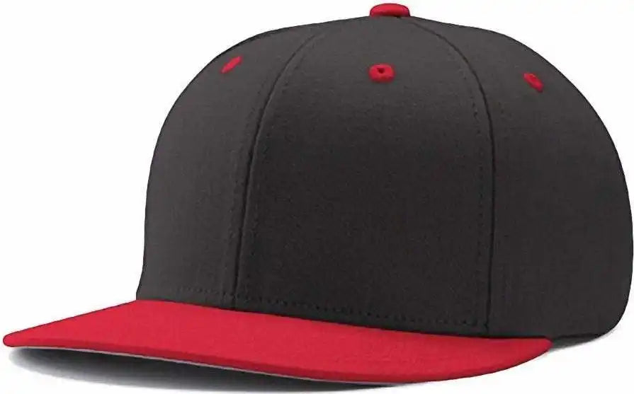 Champro Hc4 Pennant Snapback - Black Scarlet - Red / 6 1/4’’ - 7’’