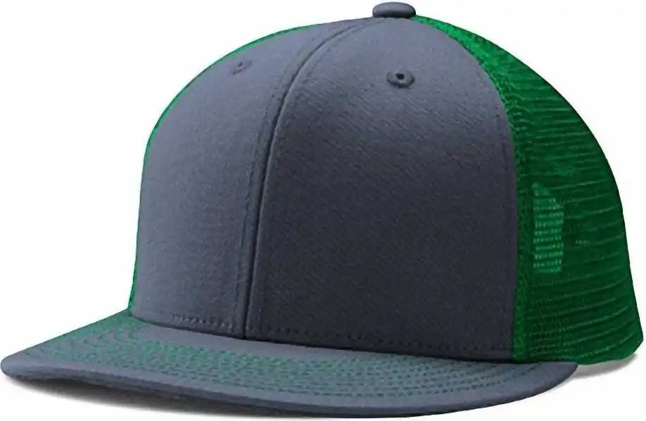Champro Hc5 Performance Trucker Snapback - Graphite Kelly - Dark Gray / 7’’ - 7 7/8’’