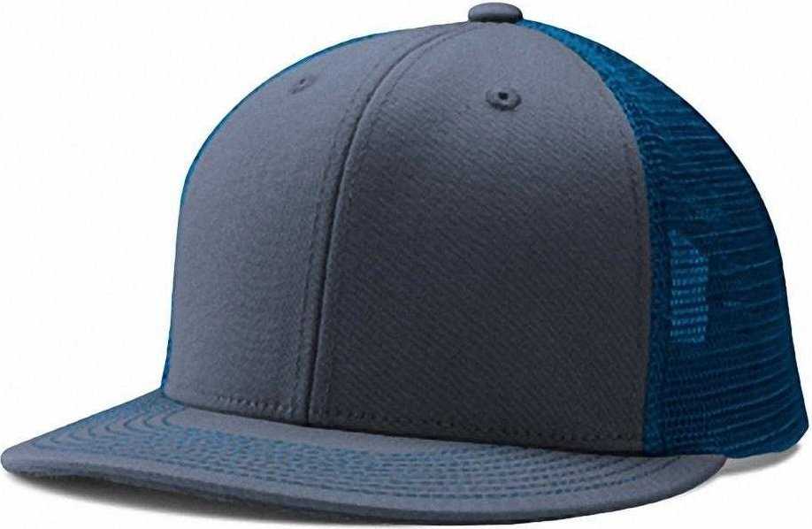 Champro Hc5 Performance Trucker Snapback - Graphite Royal - Dark Gray / 7’’ - 7 7/8’’