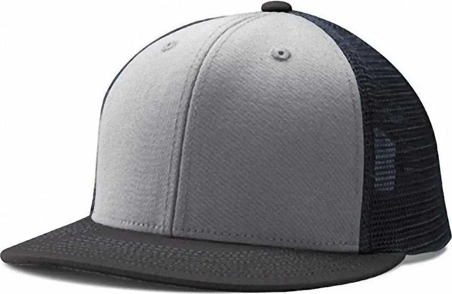 Champro Hc5 Performance Trucker Snapback - Gray Graphite Black