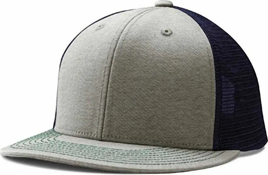 Champro Hc5 Performance Trucker Snapback - Heather Navy