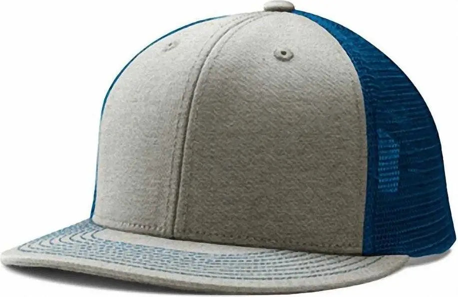 Champro Hc5 Performance Trucker Snapback - Heather Royal