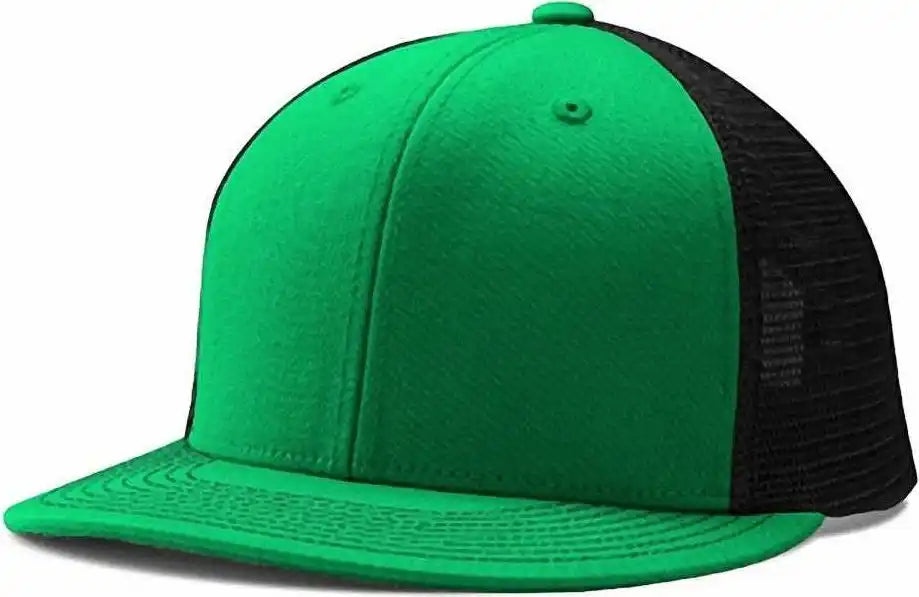 Champro Hc5 Performance Trucker Snapback - Kelly Black - 7’’ - 7 7/8’’