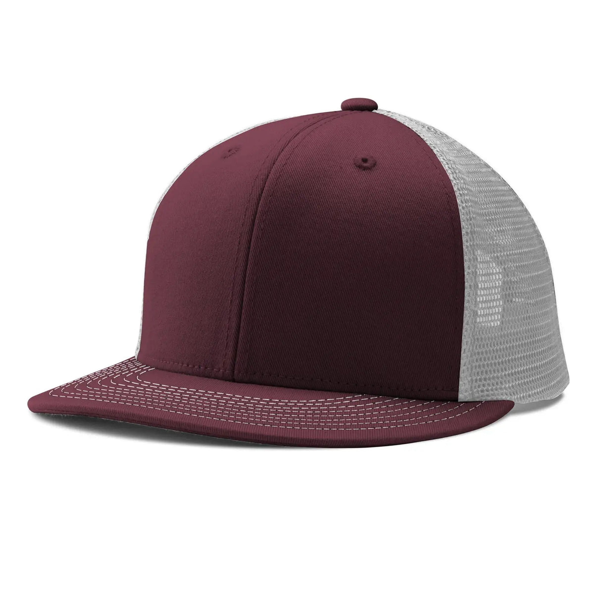 Champro Hc5 Performance Trucker Snapback - Maroon White