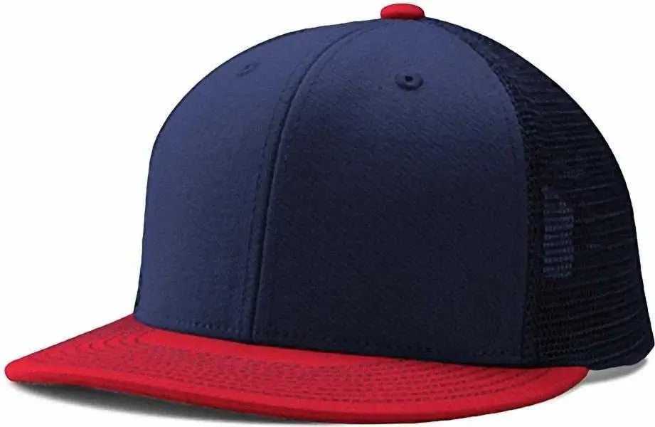 Champro Hc5 Performance Trucker Snapback - Navy Scarlet