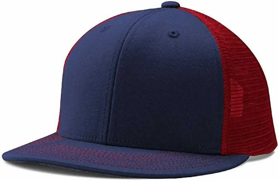 Champro Hc5 Performance Trucker Snapback - Navy Scarlet
