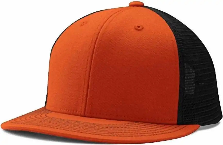 Champro Hc5 Performance Trucker Snapback - Orange Black - 7’’ - 7 7/8’’