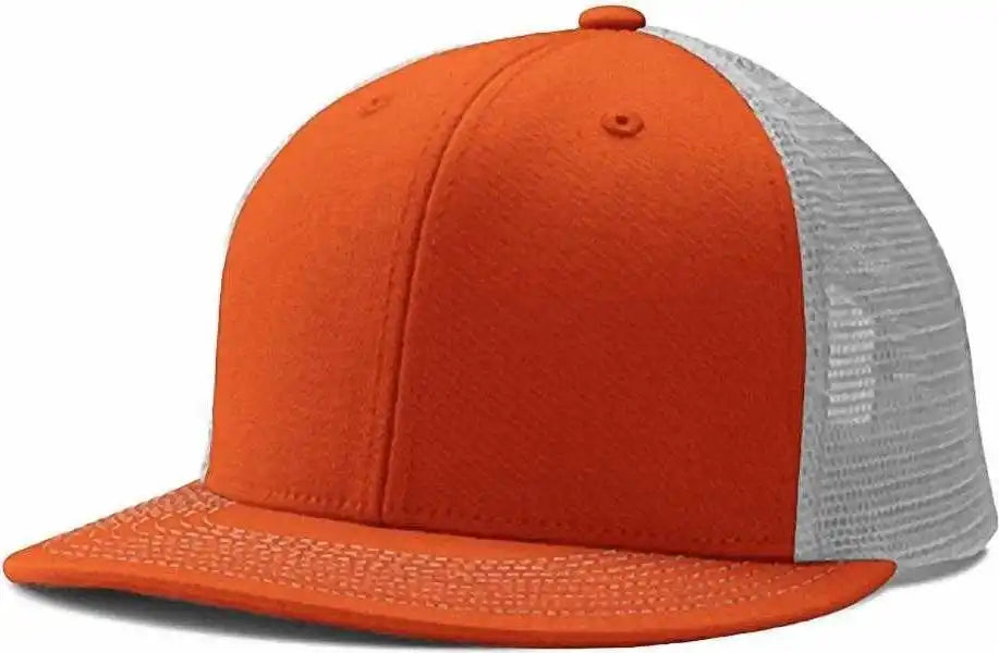 Champro Hc5 Performance Trucker Snapback - Orange White - 7’’ - 7 7/8’’