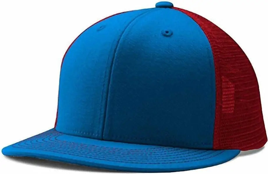 Champro Hc5 Performance Trucker Snapback - Royal Scarlet