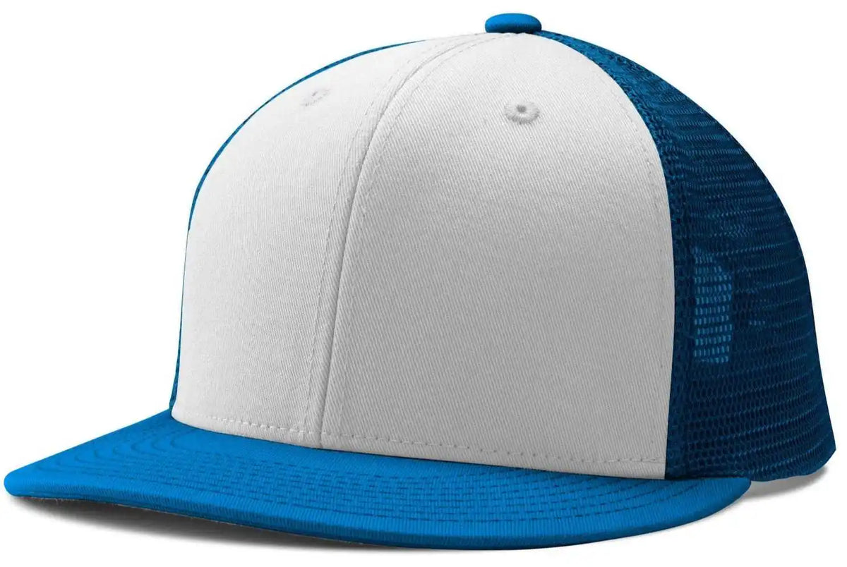 Champro Hc5 Performance Trucker Snapback - White Royal - 7’’ - 7 7/8’’