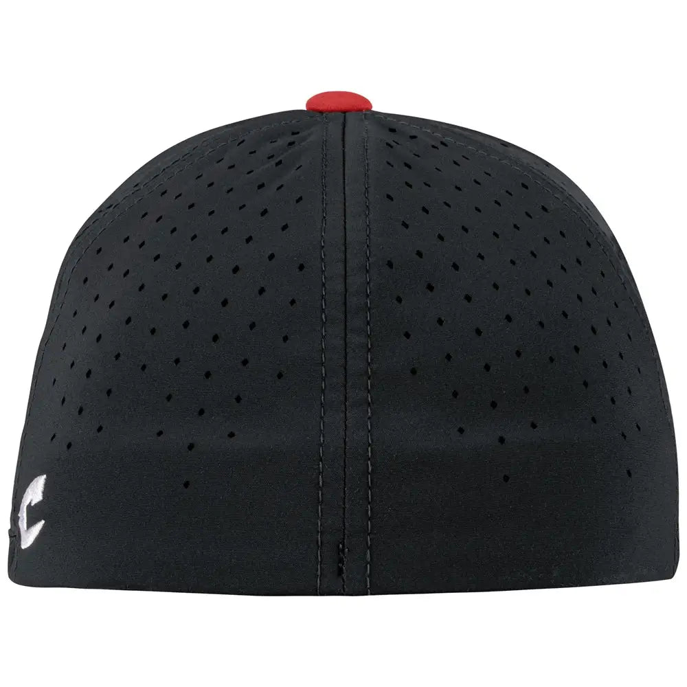 Champro Hc7 Low Profile Optim Cap - Black Scarlet