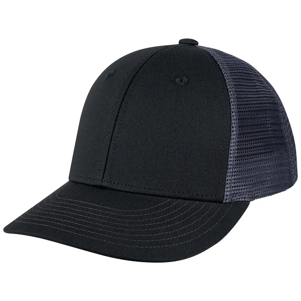 Champro Hc8 Low Profile Trucker Cap - Black Graphite
