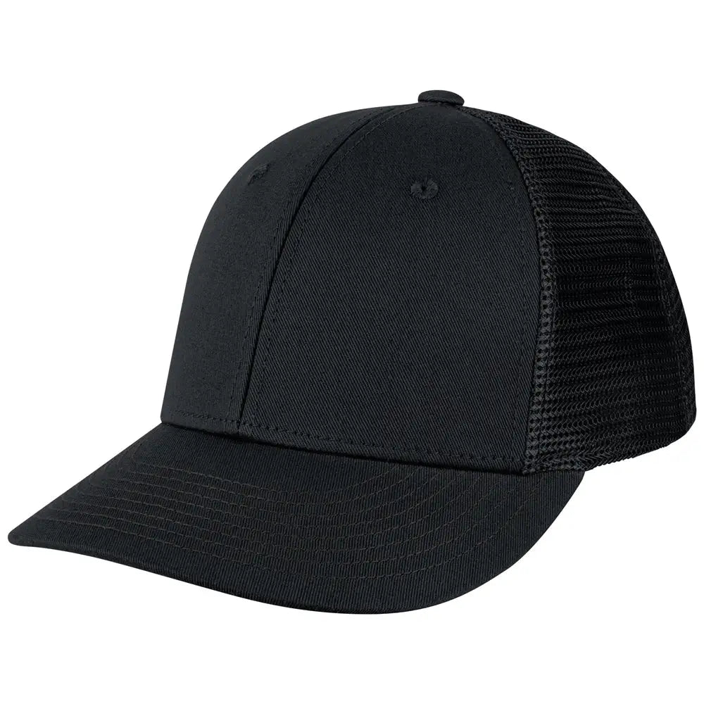 Champro Hc8 Low Profile Trucker Cap - Black