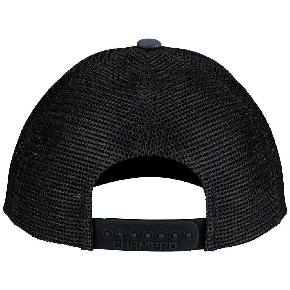 Champro Hc8 Low Profile Trucker Cap - Graphite Black
