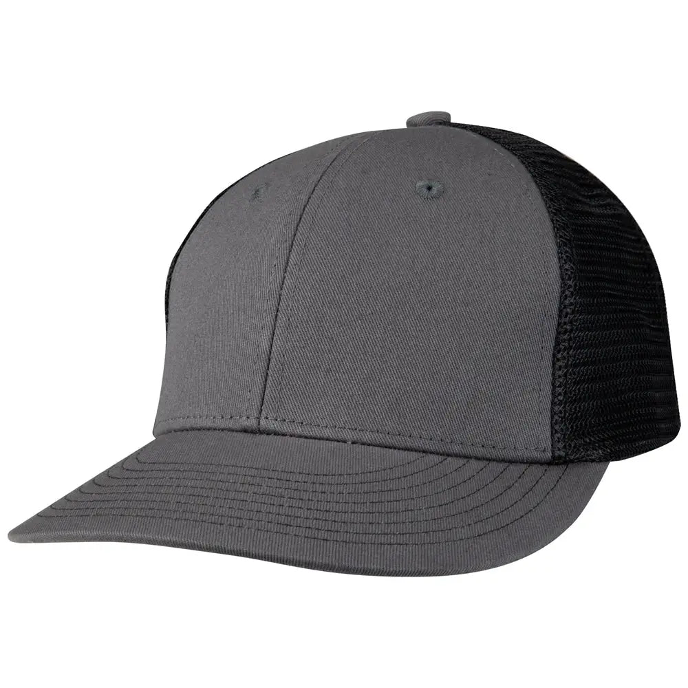 Champro Hc8 Low Profile Trucker Cap - Heather Black