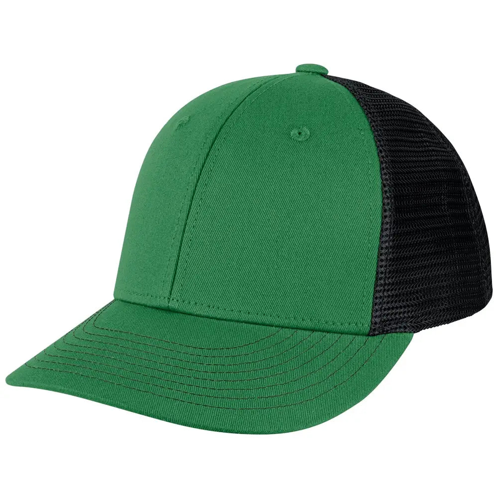 Champro Hc8 Low Profile Trucker Cap - Kelly Black