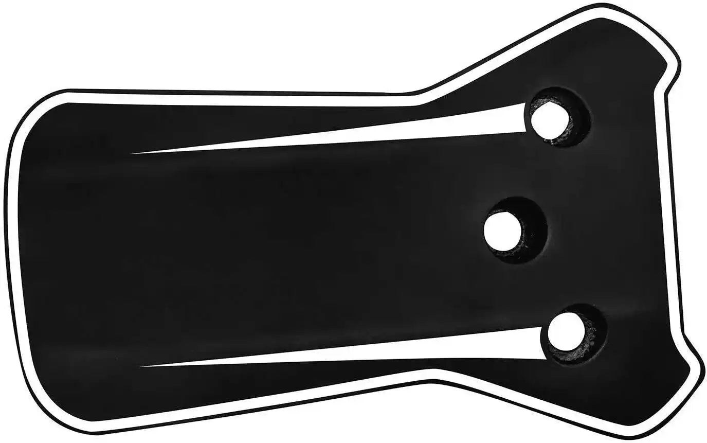 Champro Hx2g Hx Two-tone Jaw Guard - Black White