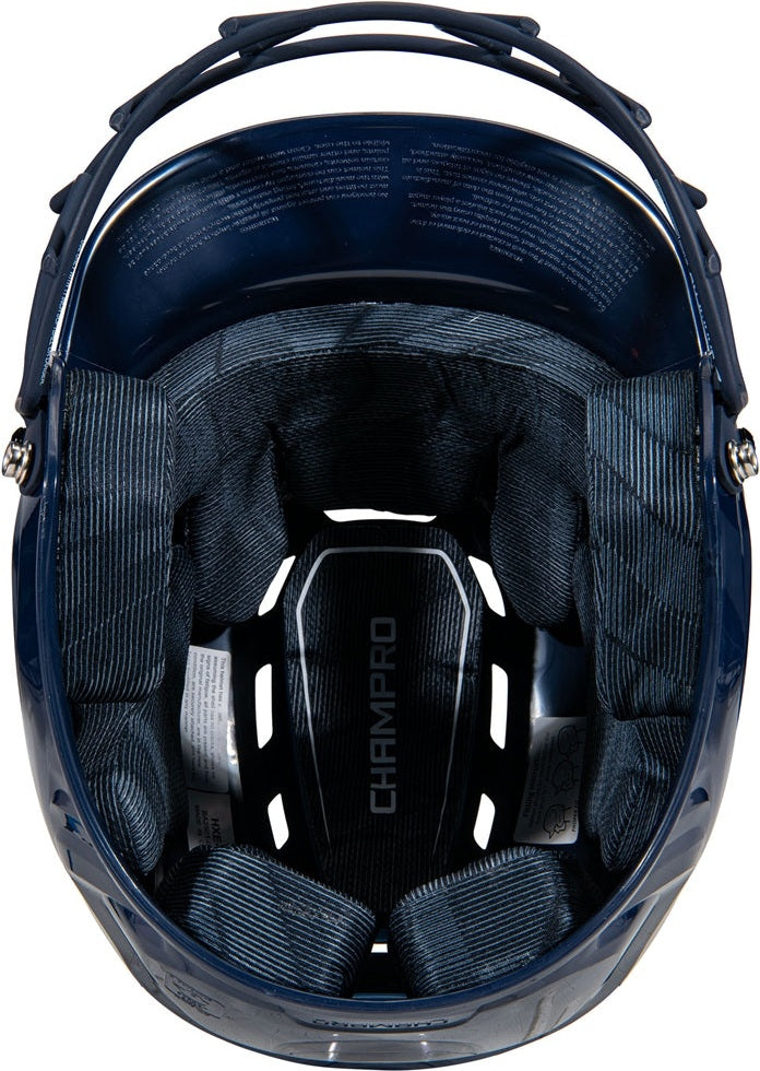 Champro Hxefps Hxe Fastpitch Uncoated Batting Helmet - Navy